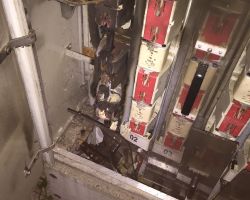 01. Ein Brand in einem Elektroverteilkasten fuerte zu Stromunterbruch in Wohnquartier